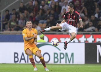 فيديو ميلان يخطف فوز ا قاتل ا من روما في مباراة م ثيرة