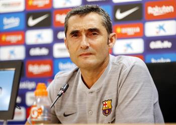 فالفيردي يراوغ الصحفيين بشأن ثلاثي برشلونة
