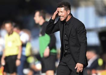 سيميوني أتحمل مسئولية هزيمة أتلتيكو ضد سيلتا