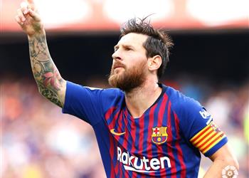 ميسي يواصل تحطيم الأرقام القياسية بهدفه في شباك هويسكا