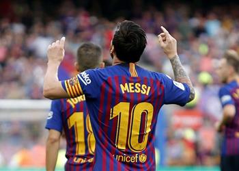 ميسي يحقق رقما قياسيا جديدا بعد مواجهة برشلونة وهويسكا