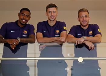 رسميا بالصور برشلونة يعلن إصابة لاعبه الجديد ومدة غيابه