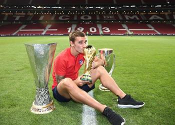 أتلتيكو مدريد عن غياب جريزمان من قائمة الأفضل عاجزون عن الكلام