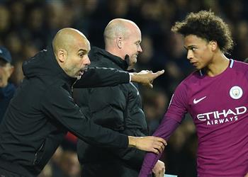 موقف جوارديولا تجاه ساني يقلق لاعبي مانشستر سيتي