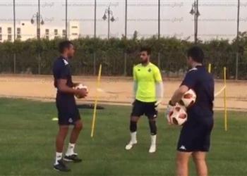 ديدا يقود تدريبات حراس مرمى بيراميدز