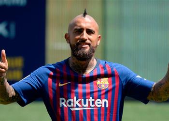 برشلونة يكشف آخر تطورات إصابة فيدال