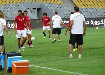منتخب مصر يخوض مرانه الثالث استعداد ا للنيجر