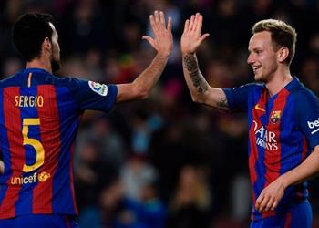 6 لاعبين ينتظرون تجديد عقودهم مع برشلونة أبرزهم بوسكيتس وراكيتيتش