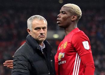 مورينيو يوافق على رحيل بوجبا إلى برشلونة بشرط واحد