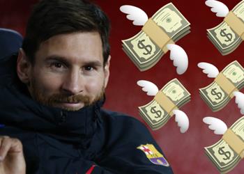 خزائن برشلونة تنتظر أموال ا سعودية بسبب ميسي