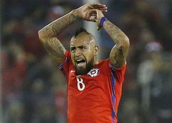 نبأ سار لبرشلونة من معسكر تشيلي بشأن فيدال