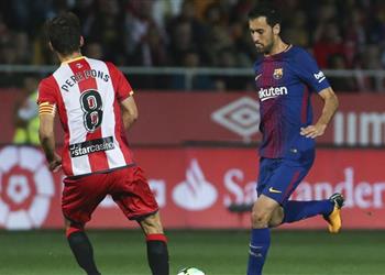 بوسكيتس عن اللعب في أمريكا لا ي مكن بناء المنزل فوق السقف