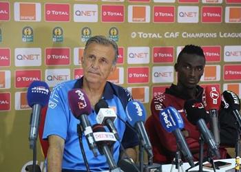 مدرب حوريا الغيني نواجه أكبر فريق في إفريقيا والأهلي يمتلك ثنائي مميز