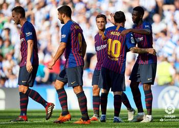 فيديو برشلونة يقلب الطاولة على سوسيداد ويحافظ على صدارة الليجا