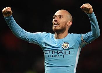 ديفيد سيلفا يدخل تاريخ البريميرليج مع مانشستر سيتي