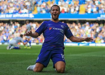 ساري هازارد يستطيع التفوق على محمد صلاح وكين لاقتناص الحذاء الذهبي