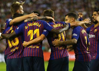 التشكيل ميسي وسواريز وديمبلي يقودون هجوم برشلونة أمام أيندهوفن