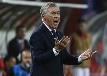 أنشيلوتي أداء نابولي بطيء والنجم الأحمر تعمد إضاعة الوقت