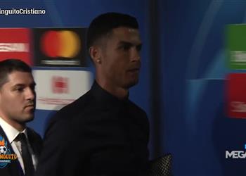 فيديو رد فعل رونالدو أمام وسائل الإعلام بعد طرده ضد فالنسيا