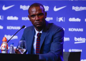 برشلونة يراقب مهاجم إفريقي بالدوري الفرنسي