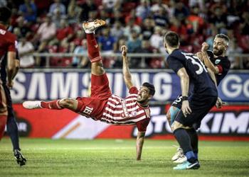 فيديو أولمبياكوس يتعادل مع ريال بيتيس بالدوري الأوروبي في حضور كوكا