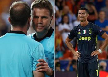 مدرب ريال مدريد يعلق على طرد رونالدو أمام فالنسيا