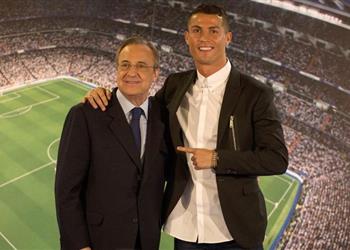 فلورنتينو بيريز يتحدث لأول مرة عن رحيل رونالدو هو من طلب المغادرة وريال مدريد منزله