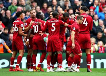 ليفربول يحقق إنجاز ا تاريخي ا بعد الثلاثية أمام ساوثهامبتون