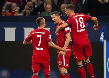 بالفيديو بايرن ميونيخ يواصل انتصاراته في البوندسليجا بفوز سهل على شالكة