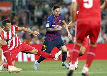 بالفيديو جيرونا يفرض التعادل على برشلونة المنقوص في الدوري الإسباني