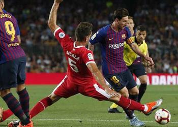 فيديو ميسي يحقق رقم جديد مع برشلونة بعد هدفه أمام جيرونا