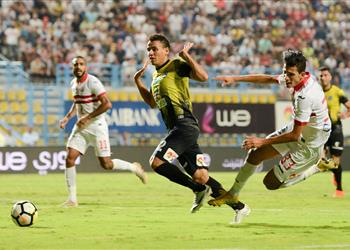 مهاجم المقاولون العرب يهاجم الحكم بسبب ركلة جزاء الزمالك