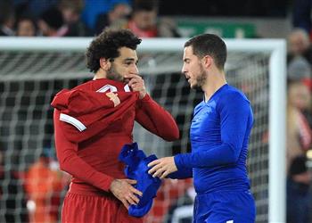 هازارد أتمنى فوز محمد صلاح بجائزة الأفضل في العالم ولكن