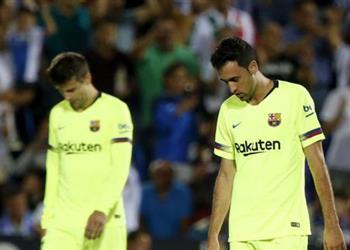 ماركا بعد فوز ليجانيس برشلونة يحترق بالنار