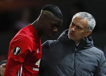 مورينيو يدافع عن بوجبا هو الأفضل في التدريبات وهذا سبب سحب شارة القيادة