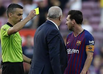 موندو ديبوريتفو تكشف عن حديث حكم مباراة برشلونة وبيلباو مع ميسي