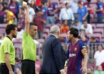 ماركا تكشف تفاصيل حديث ميسي مع حكم مباراة برشلونة وبيلباو