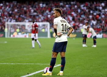 نيمار سعيد بتسجيلي هدفين في مرمى نيس