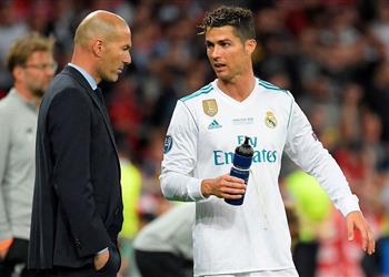 رونالدو قدوم زيدان لريال مدريد كان حافزا لي لتقديم أفضل موسم بمسيرتي