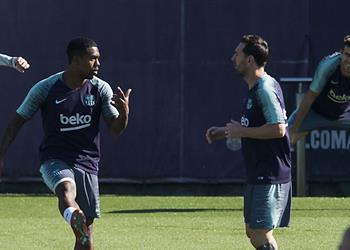 رسالة غامضة من مالكوم بعد استبعاده من قائمة برشلونة أمام توتنهام