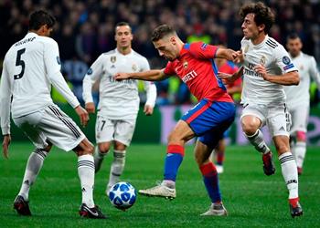 فيديو سيسكا موسكو يتصدر ويهزم ريال مدريد بدوري الأبطال