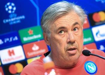 أنشيلوتي مستاء من حكم مباراة نابولي وليفربول في دوري الأبطال