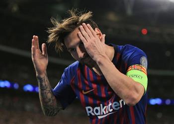 فيديو جماهير برشلونة تكشف سر احتفال ميسي الجديد أمام توتنهام