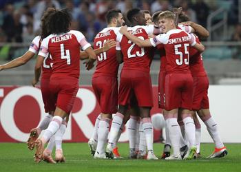 فيديو بمشاركة النني أرسنال يسقط كاراباكا بثلاثية في الدوري الأوروبي