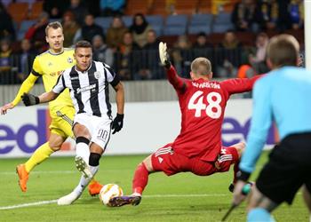 باوك يذل باتي بوريسوف على أرضه بالدوري الأوروبي في غياب وردة