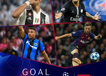 رسمي ا يويفا يعلن عن أفضل هدف في الجولة الثانية لدوري الأبطال