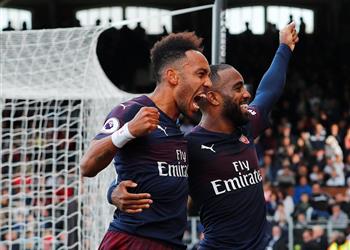 فيديو أرسنال يمطر شباك فولهام بخماسية في غياب النني