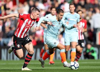 فيديو هازارد يحقق رقمين مثيرين بهدفه أمام ساوثهامبتون