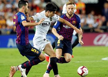 بوسكيتس المنافسة على الليجا أصبحت قوية ولم يحالفنا الحظ أمام فالنسيا