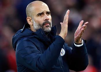 جوارديولا يعتذر لمهاجمه بعد مباراة ليفربول